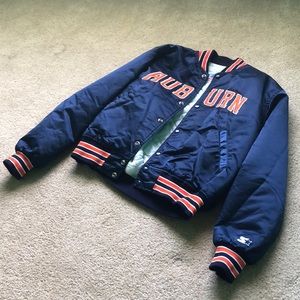 Vintage Starter Auburn Jacket